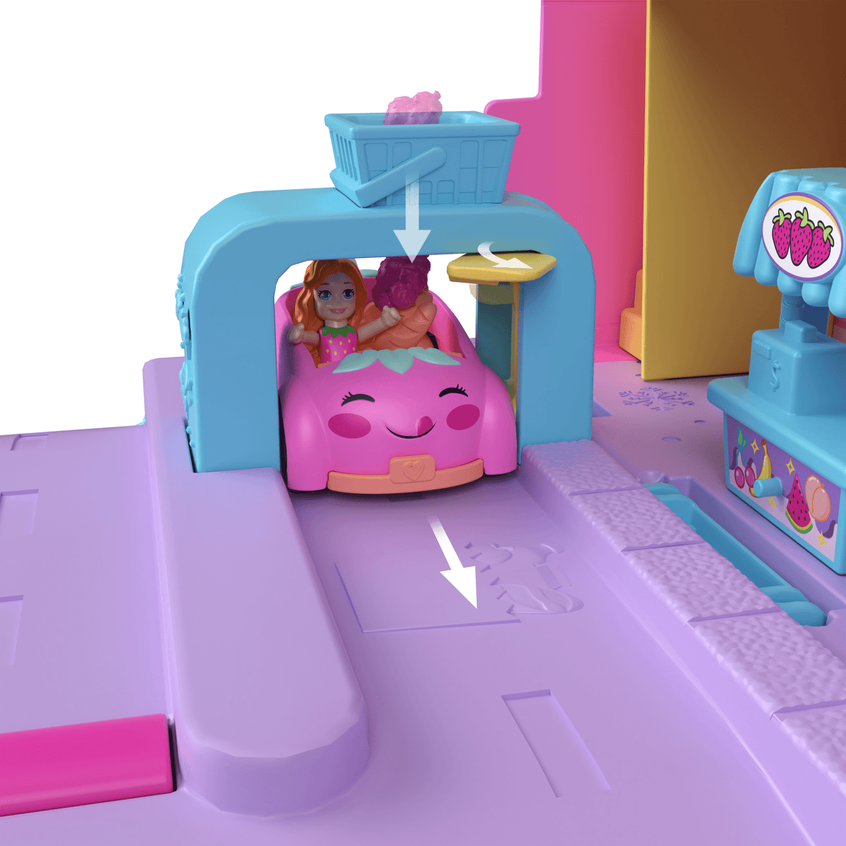 Polly Pocket  Pollyville Le Marché